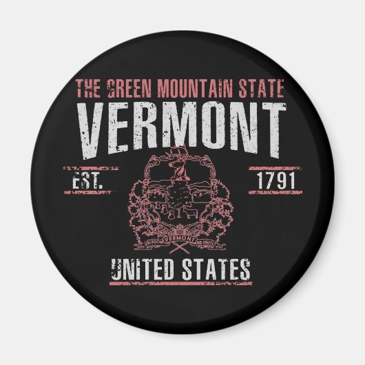 Aimant Vermont (Devant)