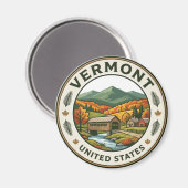 Aimant Vermont (Recto/Verso)