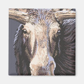 Aimant VermontMoose en haut (Devant)