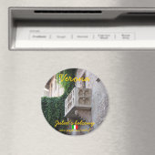 Aimant Vérone Italie Juliet balcon design magnétique (In Situ (Lave-vaisselle))