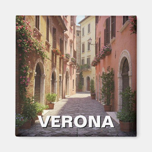 Aimant Vérone Italie Travel (Devant)
