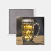 Aimant Verre à bière boisson de près, Inde (Recto/Verso)
