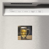 Aimant Verre à bière boisson de près, Inde (In Situ (Lave-vaisselle))