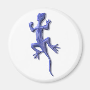 Aimant Verre bleu Lézard