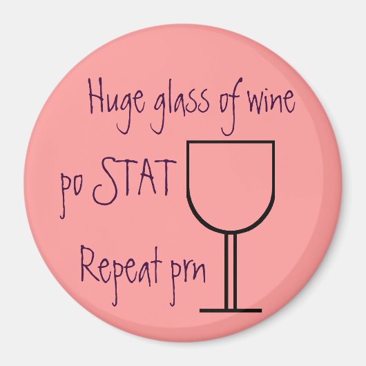 Aimant Verre d'aimant de commande de vin (Devant)
