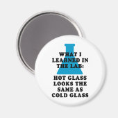 Aimant Verre de laboratoire (Recto/Verso)