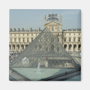 Aimant Verre de Louvre de Paris