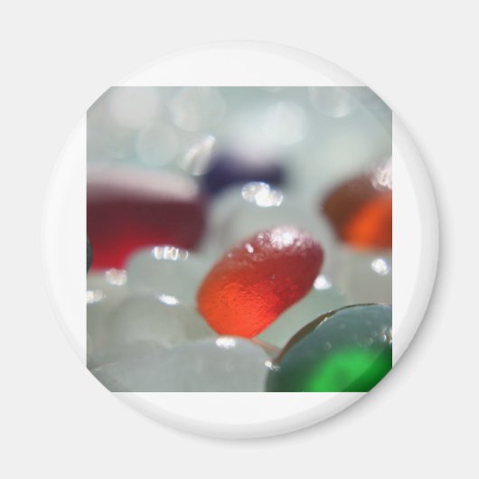 Aimant Verre de mer orange (Devant)
