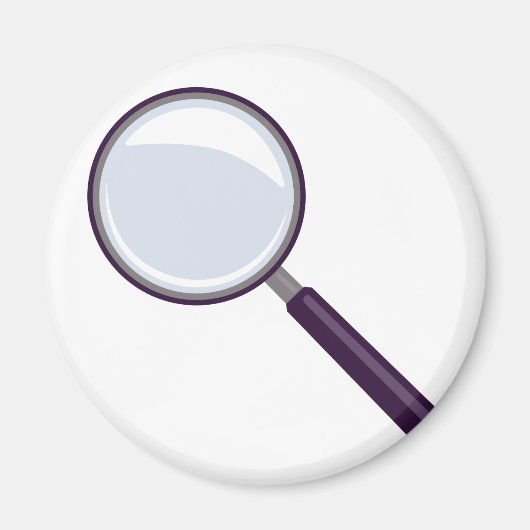 Aimant Verre grossissant (Devant)