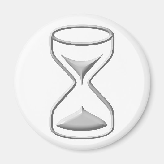 Aimant Verre horaire / Timer (Devant)
