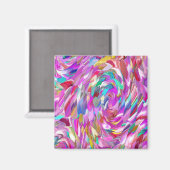Aimant Verre rose (Recto/Verso)