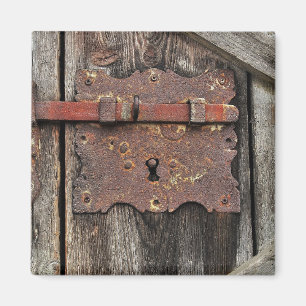 Aimant Verrouillage Rustique Sur La Barne