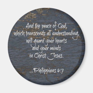 Aimant Vers de bible de 4:7 de Philippiens