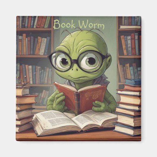 Aimant Vers de livre (Devant)