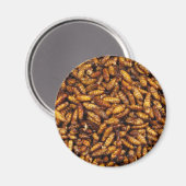 Aimant Vers de soie frits ... Thai Street Food (Recto/Verso)