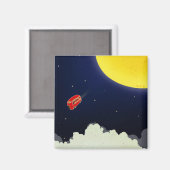 Aimant Vers la lune (Recto/Verso)