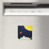 Aimant Vers la lune (In Situ (Lave-vaisselle))