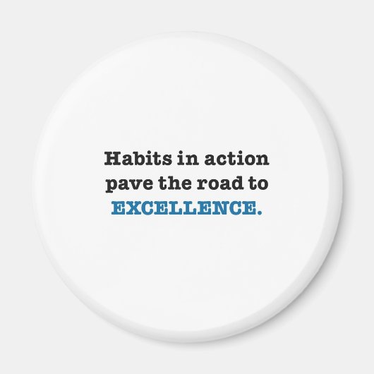 Aimant Vers l'excellence (Devant)