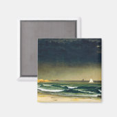 Aimant Vers Storm Beach par Martin Johnson Heade (Recto/Verso)