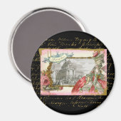 Aimant Versailles Marie Antoinette Élégance (Recto/Verso)