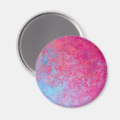 Aimant Verser acrylique Abstrait pour coucher de soleil m (Recto/Verso)