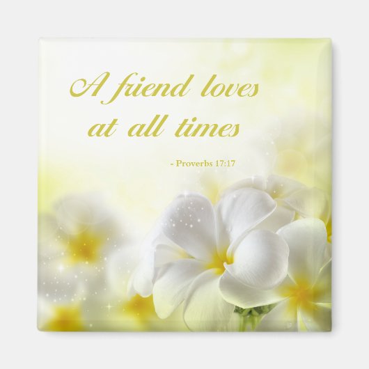 Aimant Verset biblique | Proverbes 17:17 | (Devant)