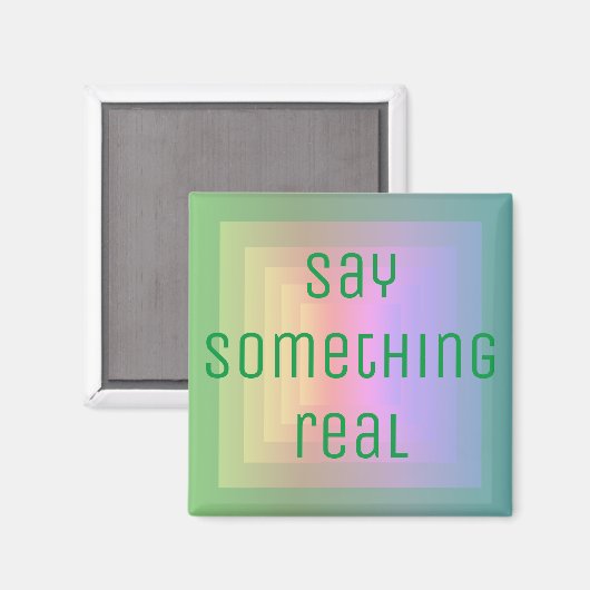 Aimant vert (Recto/Verso)