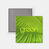 Aimant vert (Recto/Verso)