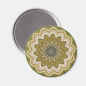 Aimant Vert Abstrait (Recto/Verso)