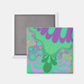 Aimant Vert arc-en-ciel (Recto/Verso)