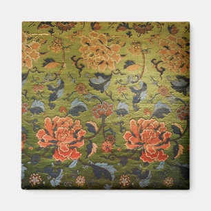 Aimant Vert brocade chinois