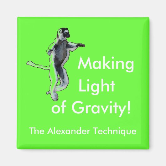 Aimant vert carré 2 (Devant)