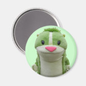 Aimant vert Chipmunk (Recto/Verso)