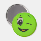 Aimant vert citron (Recto/Verso)