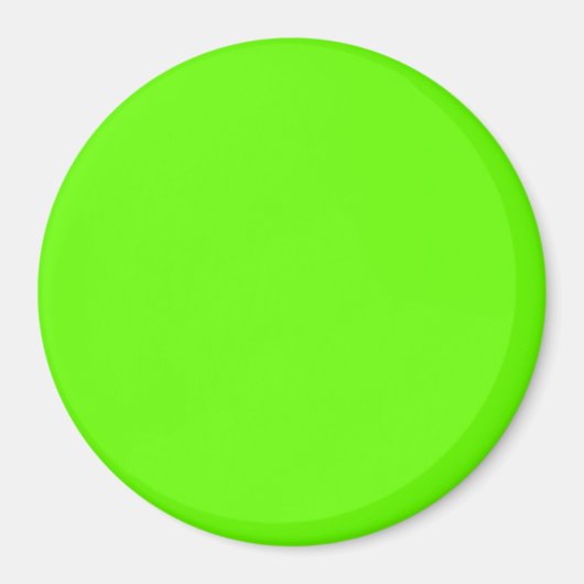 Aimant Vert clair (couleur solide) (Devant)