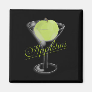 Aimant vert d'Appletini Apple