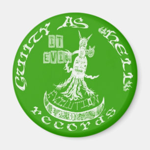 Aimant VERT de CHAUX "il mal "