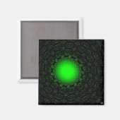 Aimant vert d'étoile (Recto/Verso)