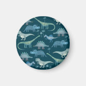 Aimant Vert dinosaure (Devant)