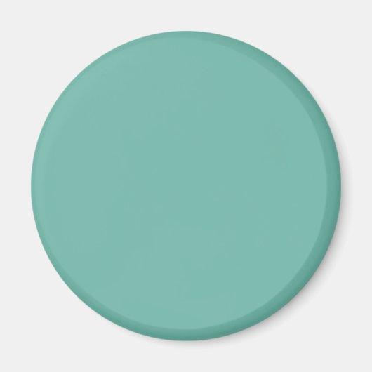 Aimant Vert glaciaire 6FB7A8 Couleur - Option pour ajoute (Devant)