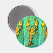 aimant vert homard principal (Recto/Verso)