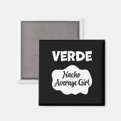 Aimant Vert Taco Sauce Costume Femmes Hommes Enfants Hall (Recto/Verso)