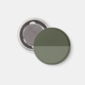 Aimant Vert Terreux Bicolore – Personnalisable (Recto/Verso)