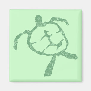 Aimant vert tortue