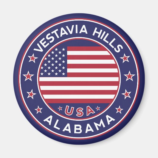 Aimant Vestavia Hills, Alabama (Devant)