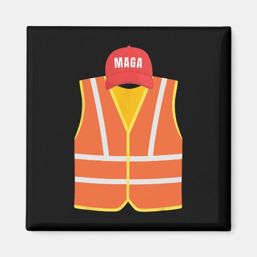 Aimant Veste de collectionneur méga grande pour l'électio (Devant)