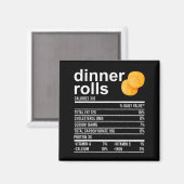 Aimant Vêtements drôles de faits nutritionnels de petits (Recto/Verso)