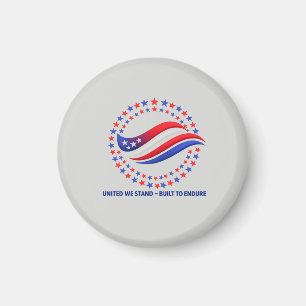 Aimant Vêtements patriotiques de la fête de l'Indépendanc