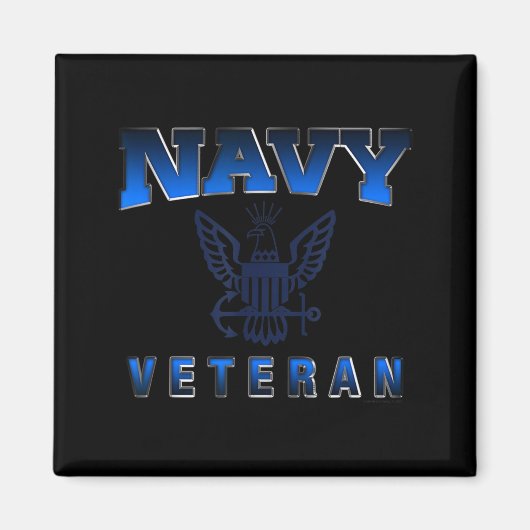 Aimant Vétéran de la marine USN (Devant)