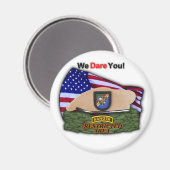 aimant vétérans de l'armée (Recto/Verso)